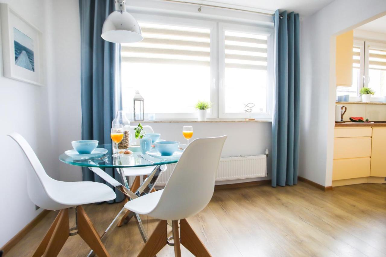 Apartament Blekitno Na Bialym Władysławowo Kültér fotó