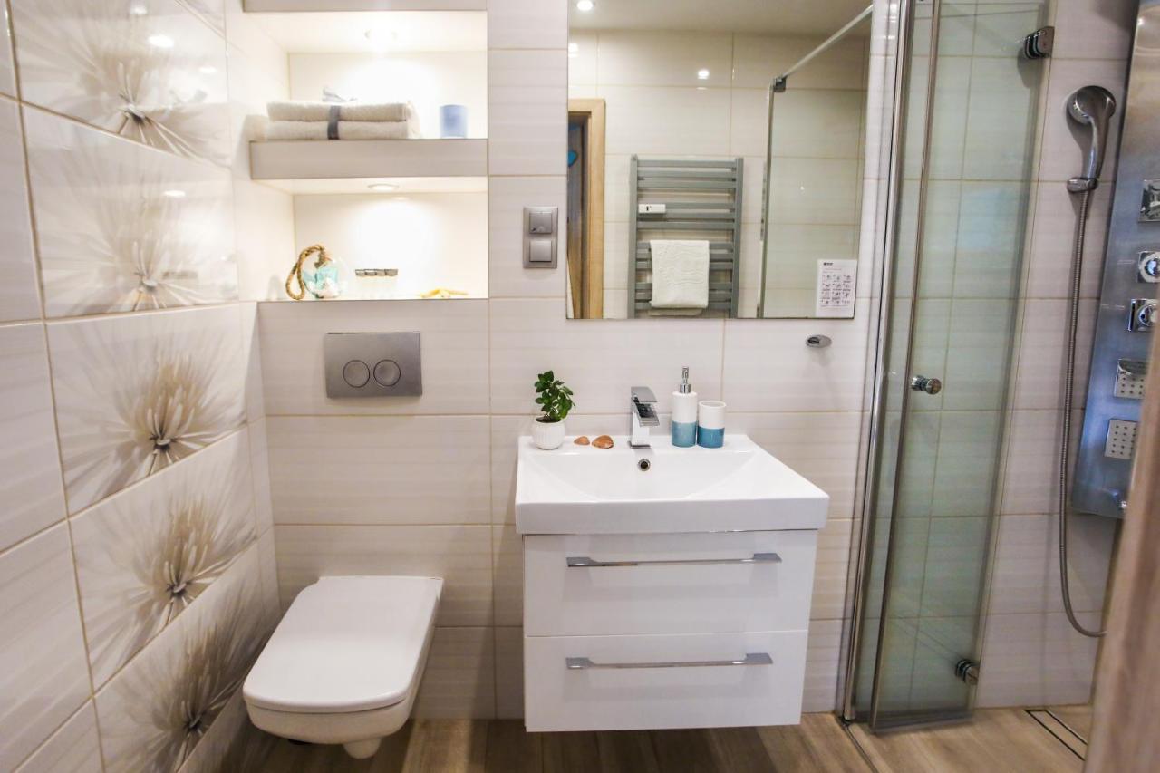 Apartament Blekitno Na Bialym Władysławowo Kültér fotó