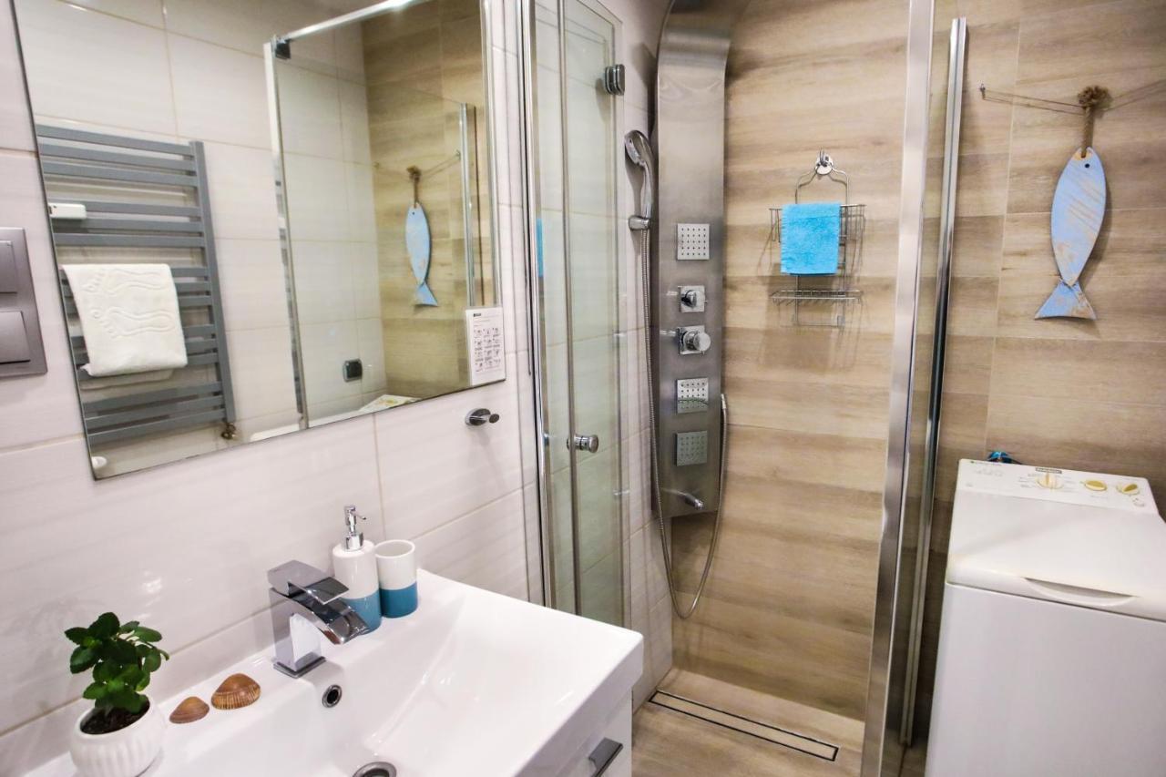 Apartament Blekitno Na Bialym Władysławowo Kültér fotó